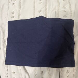 Forever 21 Dark Blue Pencil Skirt